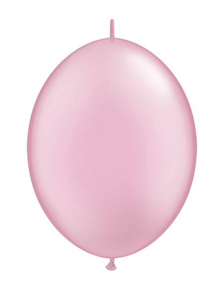 Globos Quick Link 15cm Metalizado Rosa