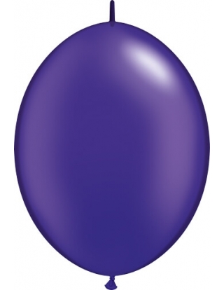 Globos Quick Link 30cm Metalizado Purpura