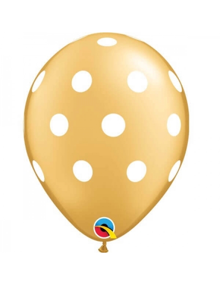 Globo Big Polka Dots Redondo 28cm