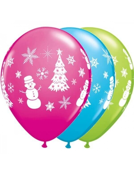 Globo Festive Winter Scene Redondo 28cm