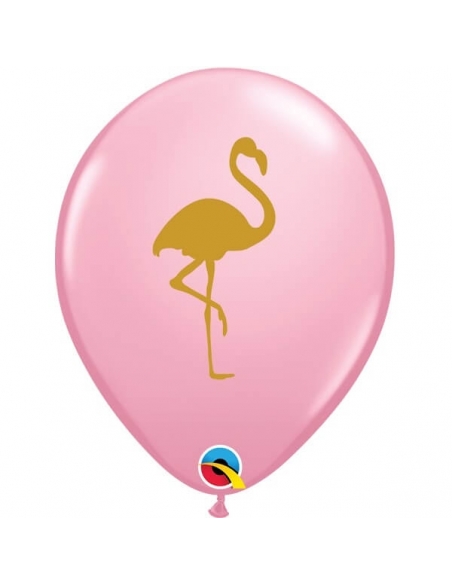 Globo Flamingo Redondo 28cm
