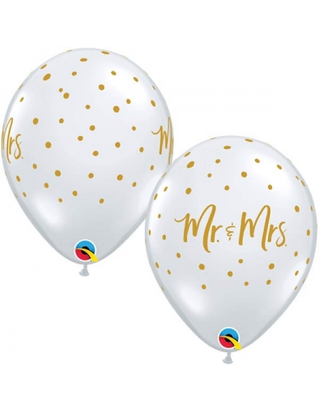 Globo Mr. & Mrs. Dots Diamond Clear Redondo 28cm