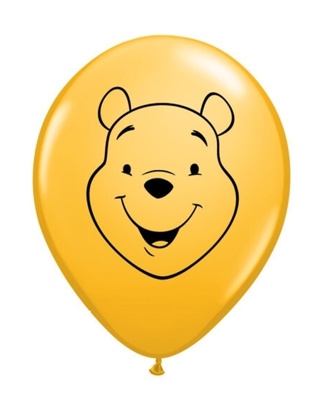 Globo Winnie The Pooh Face Redondo 13cm