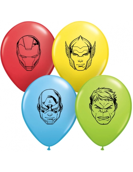 Globo Marvels Avengers Faces Redondo 13cm