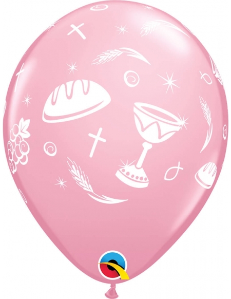 Globo Communion Elements Redondo 28cm Rosa