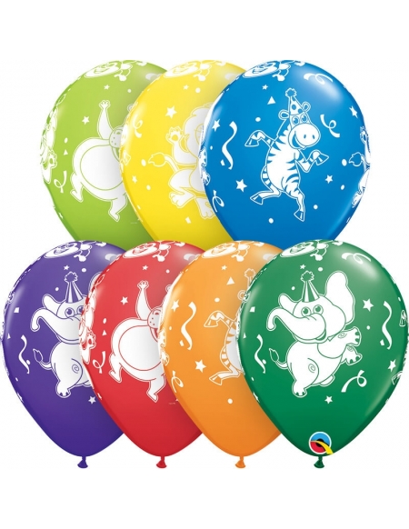 Globo Party Animals Redondo 28cm Surtido