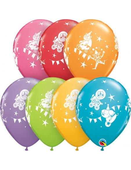 Globo Circus Parade Redondo 28cm Surtido