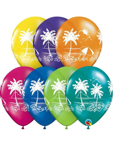 Globo Vistas Tropicales Redondo 28cm Surtido