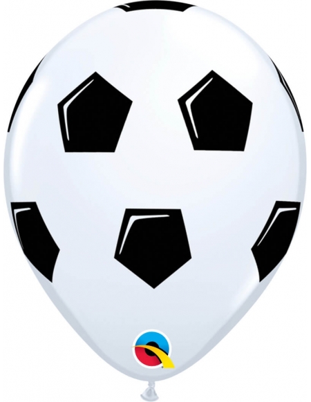 Globo Football Redondo 28cm Blanco