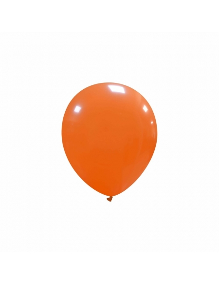 Globos Latex Redondos 13cm Pastel Naranja PL04