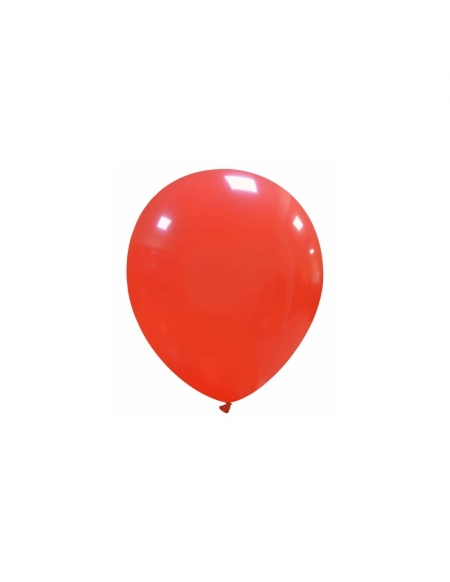 Globos Latex Redondos 13cm Pastel Rojo PL05