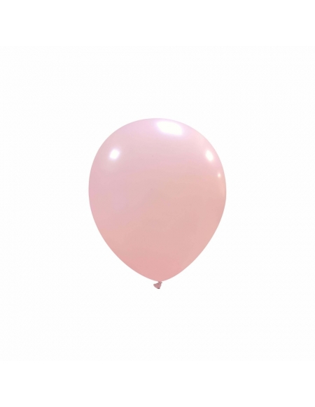 Globos Latex Redondos 13cm Pastel Rosa Claro