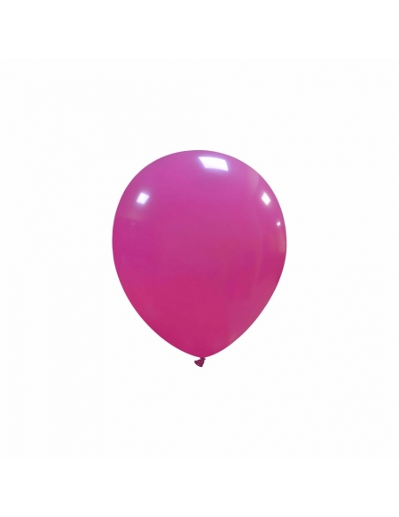 Globos Latex Redondos 13cm Pastel Fuscia PL07