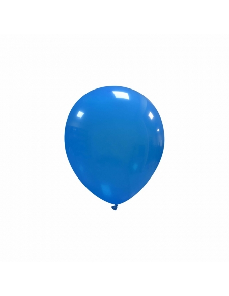 Globos Latex Redondos 13cm Pastel Azul PL10