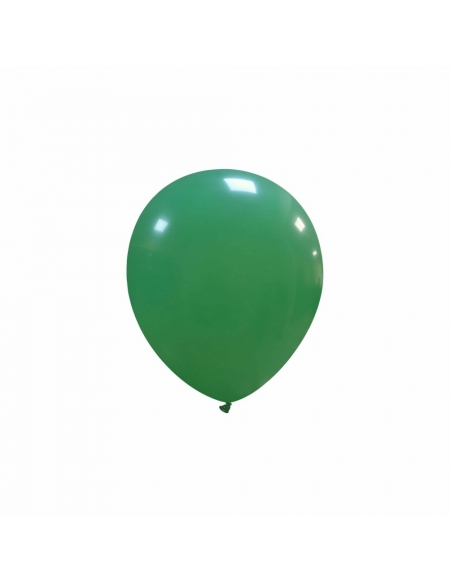 Globos Latex Redondos 13cm Pastel Verde Oscuro PL13