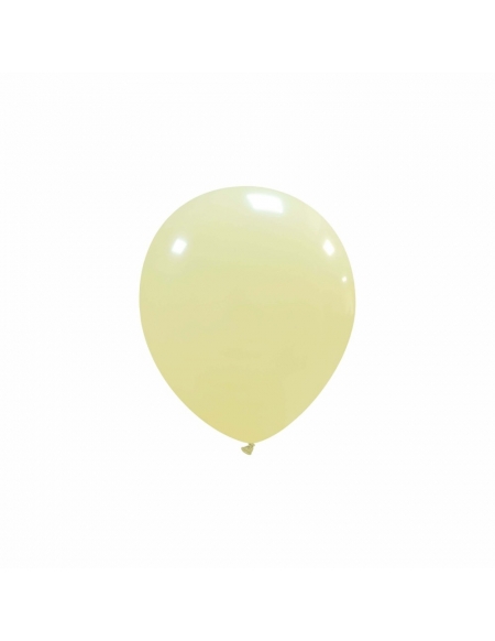 Globos Latex Redondos 13cm Pastel Marfil PL59