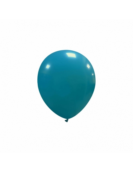Globos Latex Redondos 13cm Turquesa PL68