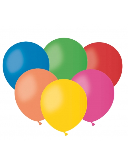 Globos Latex Redondos 13cm Pastel Surtido PLS