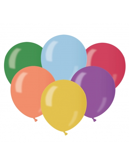 Globos Latex Redondos 13cm Metalizado Surtido MLS