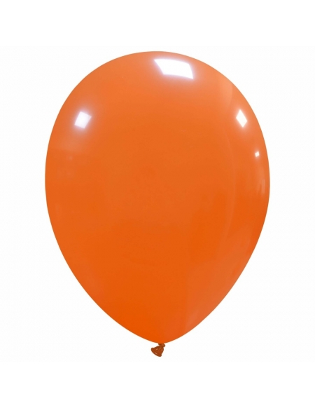 Globos Latex Redondos 18cm Pastel Naranja PL04