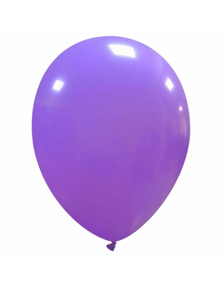 Globos Latex Redondos 18cm Pastel Purpura PL08