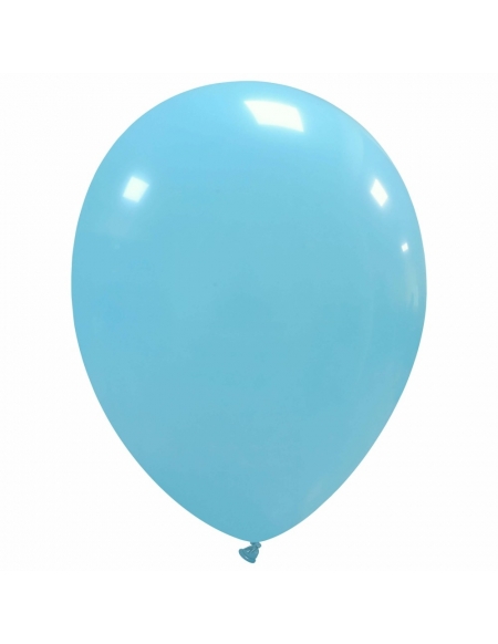 Globos Latex Redondos 18cm Pastel Celeste PL09