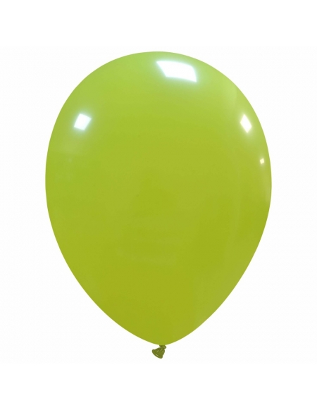 Globos Latex Redondos 25cm Pastel Verde Claro