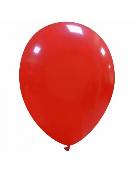 Globos Latex Redondos 25cm Pastel Rojo Oscuro