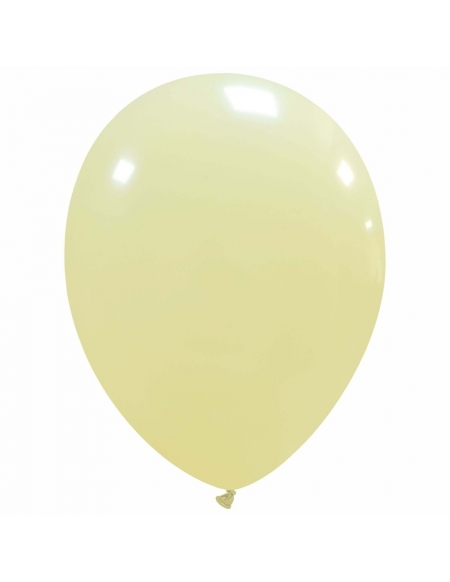 Globos Latex Redondos 25cm Pastel Marfil