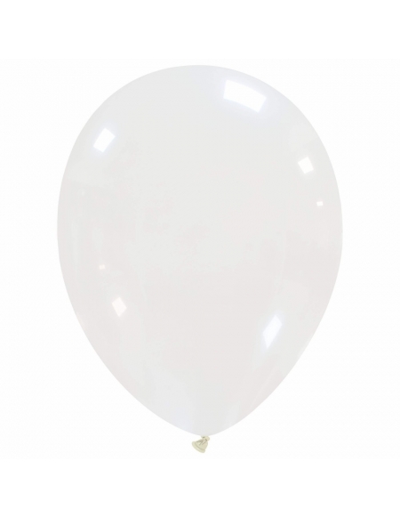 Globos Latex Redondos 25cm Cristal Transparente CL00