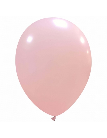 Globos Latex Redondos 30cm Pastel Rosa Claro