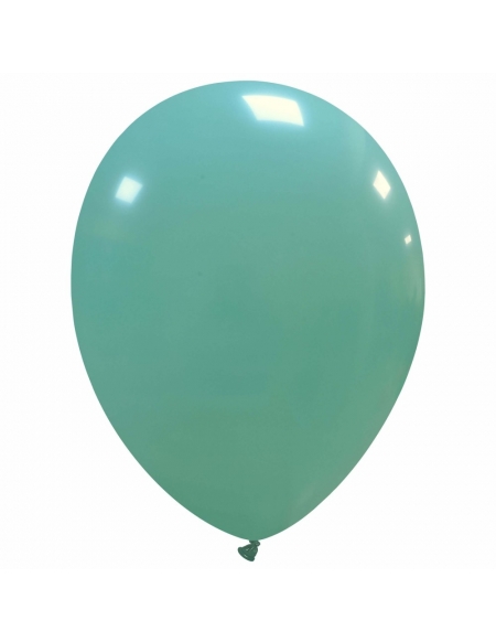 Globos Latex Redondos 30cm Pastel Aguamarina PL50