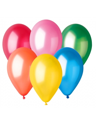 Globos Latex Redondos 35cm Cristal Surtido CLS