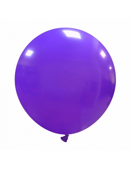 Globos Latex Esfericos 40cm Pastel Purpura PL08