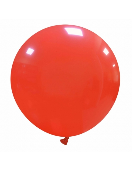 Globos Latex Esfericos 75cm Pastel Rojo PL05