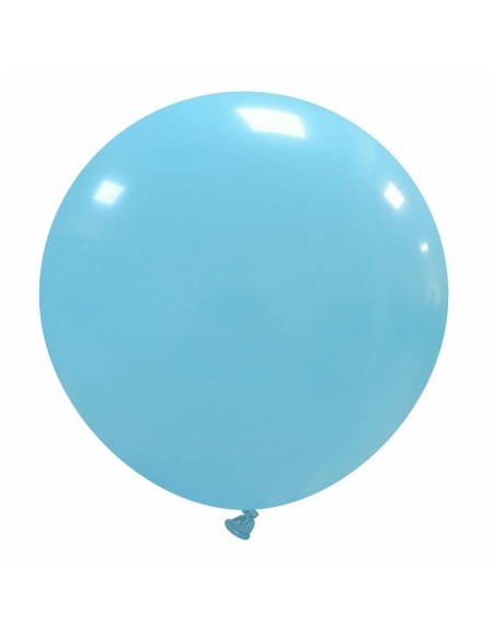 Globos Latex Esfericos 75cm Pastel Celeste PL09