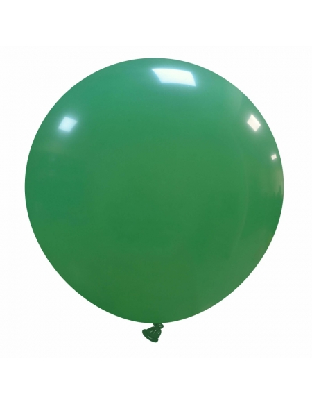 Globos Latex Esfericos 75cm Pastel Verde Oscuro PL13