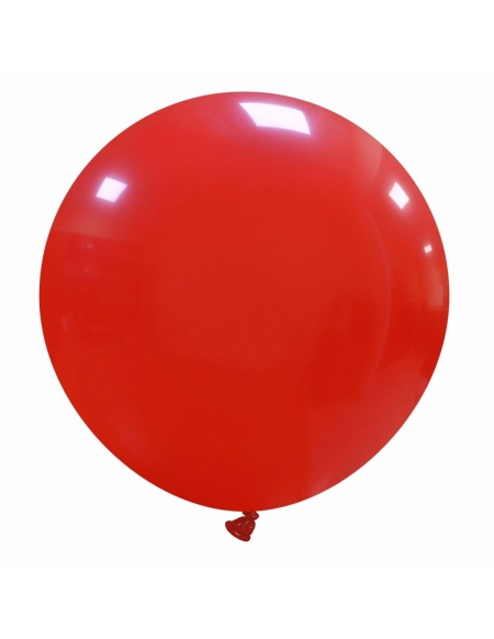 Globos Latex Esfericos 75cm Pastel Rojo Oscuro PL45