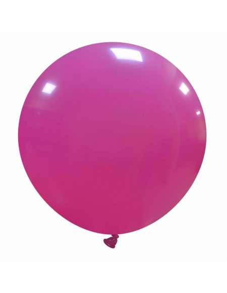 Globos Latex Esfericos 75cm Pastel Fucsia