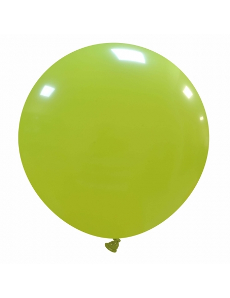 Globos Latex Esfericos 75cm Pastel Verde Lima