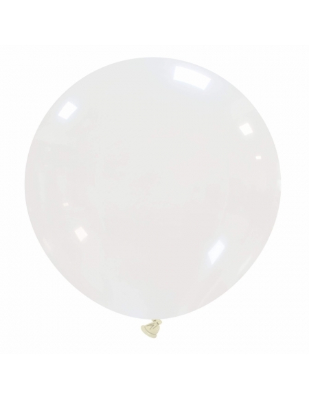 Globos Latex Esfericos 75cm Cristal Transparente CL00