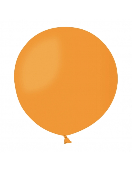 Globos Latex Esfericos 100cm Pastel Naranja PL04