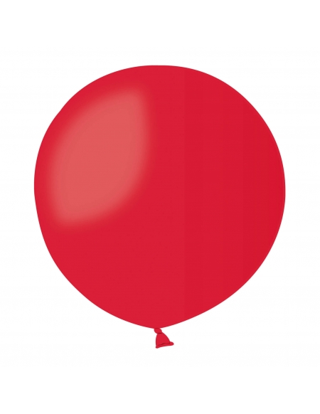 Globos Latex Esfericos 100cm Metalizado Rojo ML32