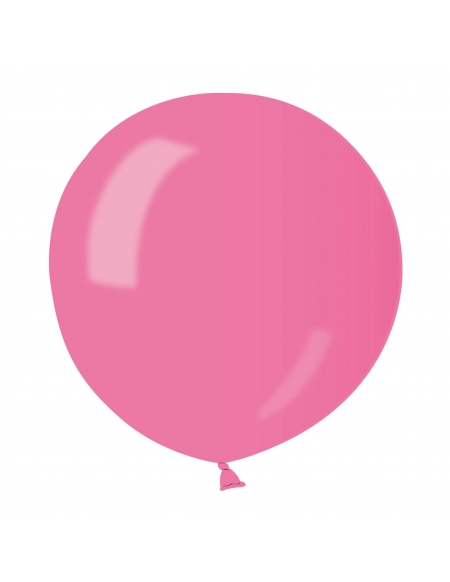 Globos Latex Esfericos 100cm Metalizado Rosa ML33