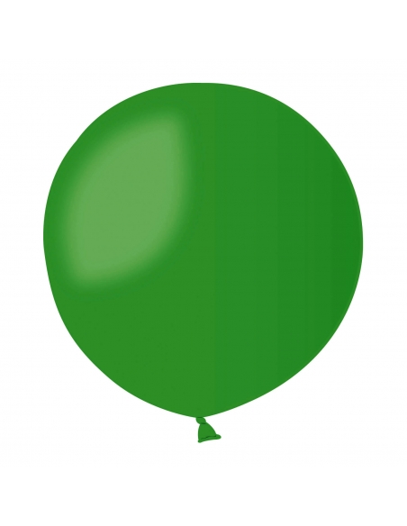Globos Latex Esfericos 100cm Metalizado Verde Oscuro ML55