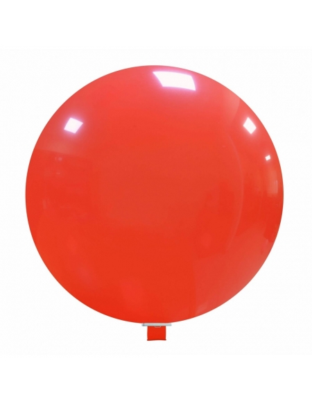 Globos Latex Redondos Gigantes 80cm Pastel Rojo PL05