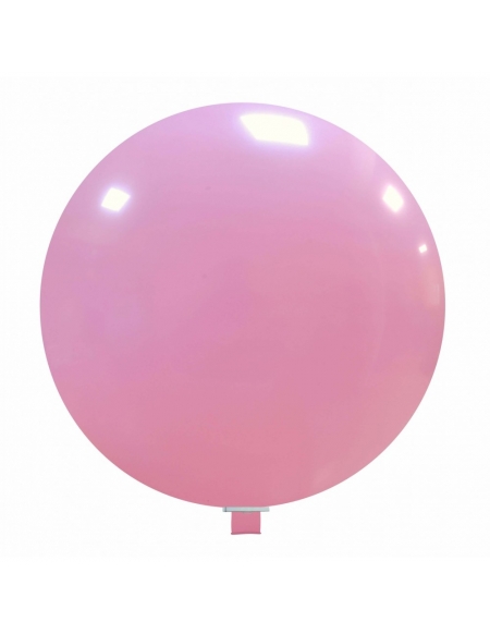 Globos Latex Redondos Gigantes 80cm Pastel Rosa PL06