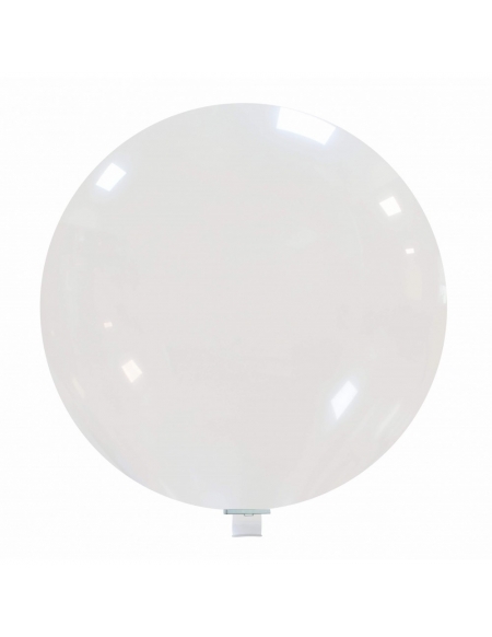 Globos Latex Redondos Gigantes 80cm Cristal Transparente CL00