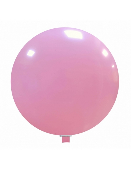 Globos Latex Redondos Gigantes 95cm Pastel Rosa PL06