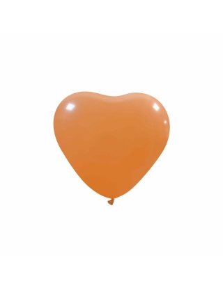 Globos Latex Corazon 13cm Pastel Melocoton